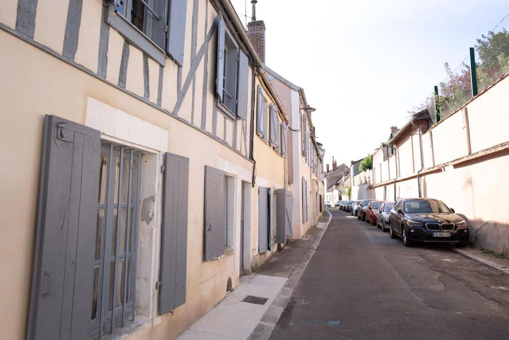 Le Speakeasy - Maison Avec Billard Auxerre Esterno foto